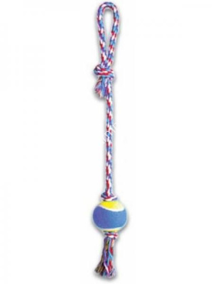 Игрушка (Triol) Веревка XJ 0144 2 узла, мяч, d65/430мм