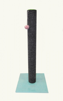 Когтеточка (Lowcost) столбик ковролин/игрушка 80см